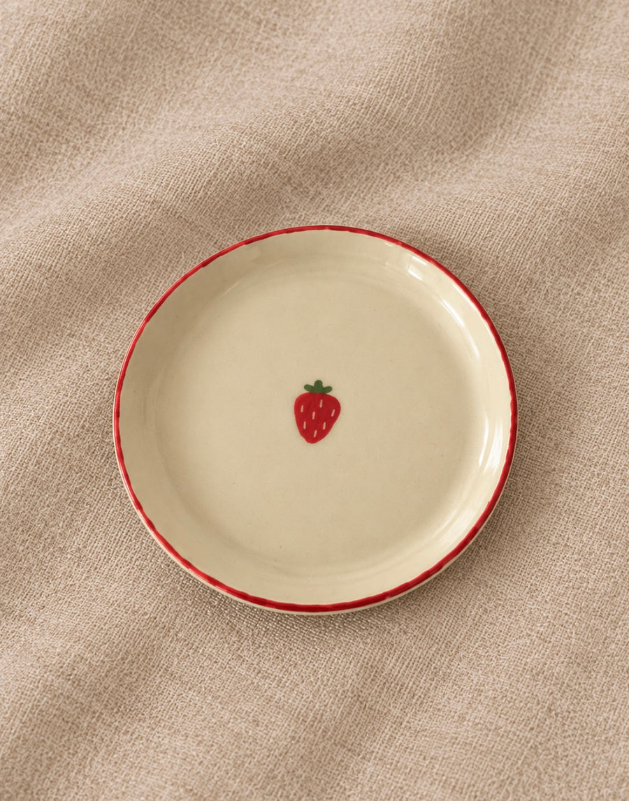 Strawberry Trinket Dish