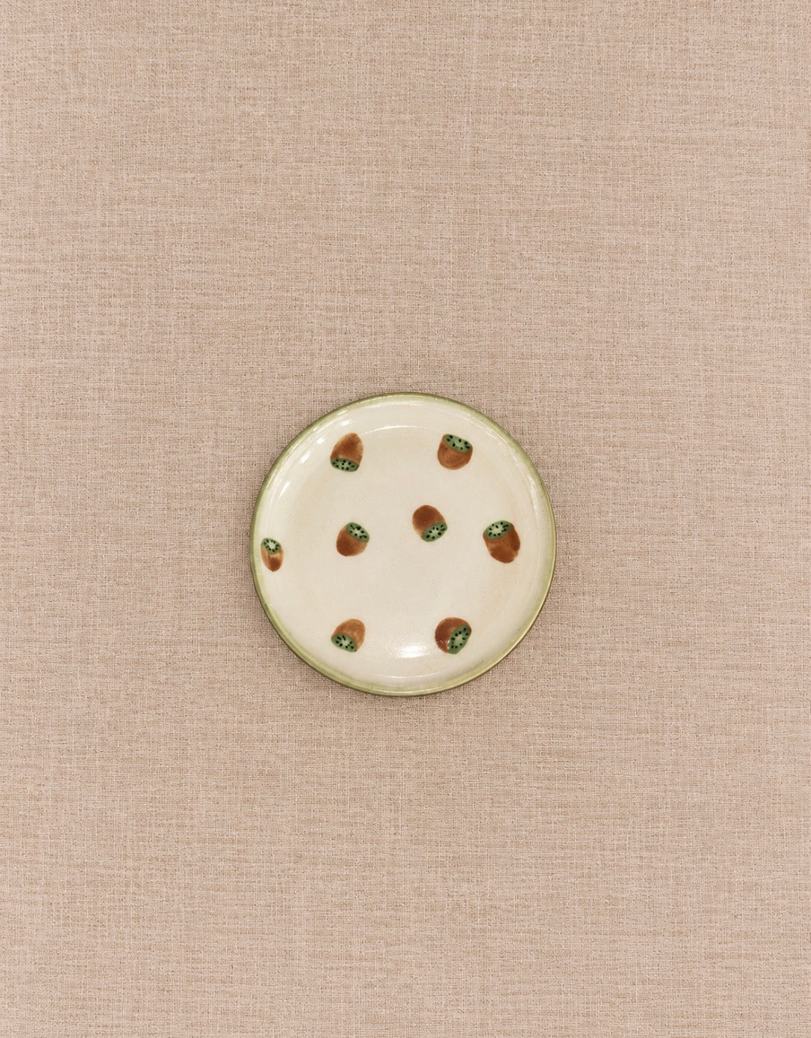 Kiwi Fruit Trinket Dish