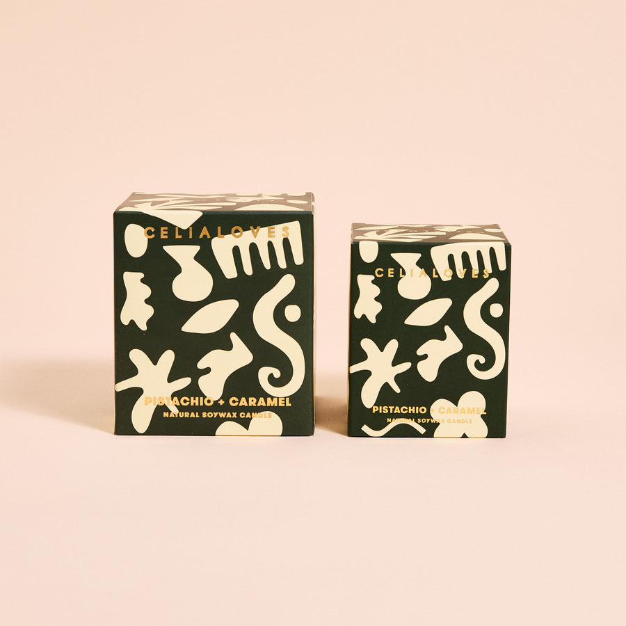 Pistachio & Caramel Candle