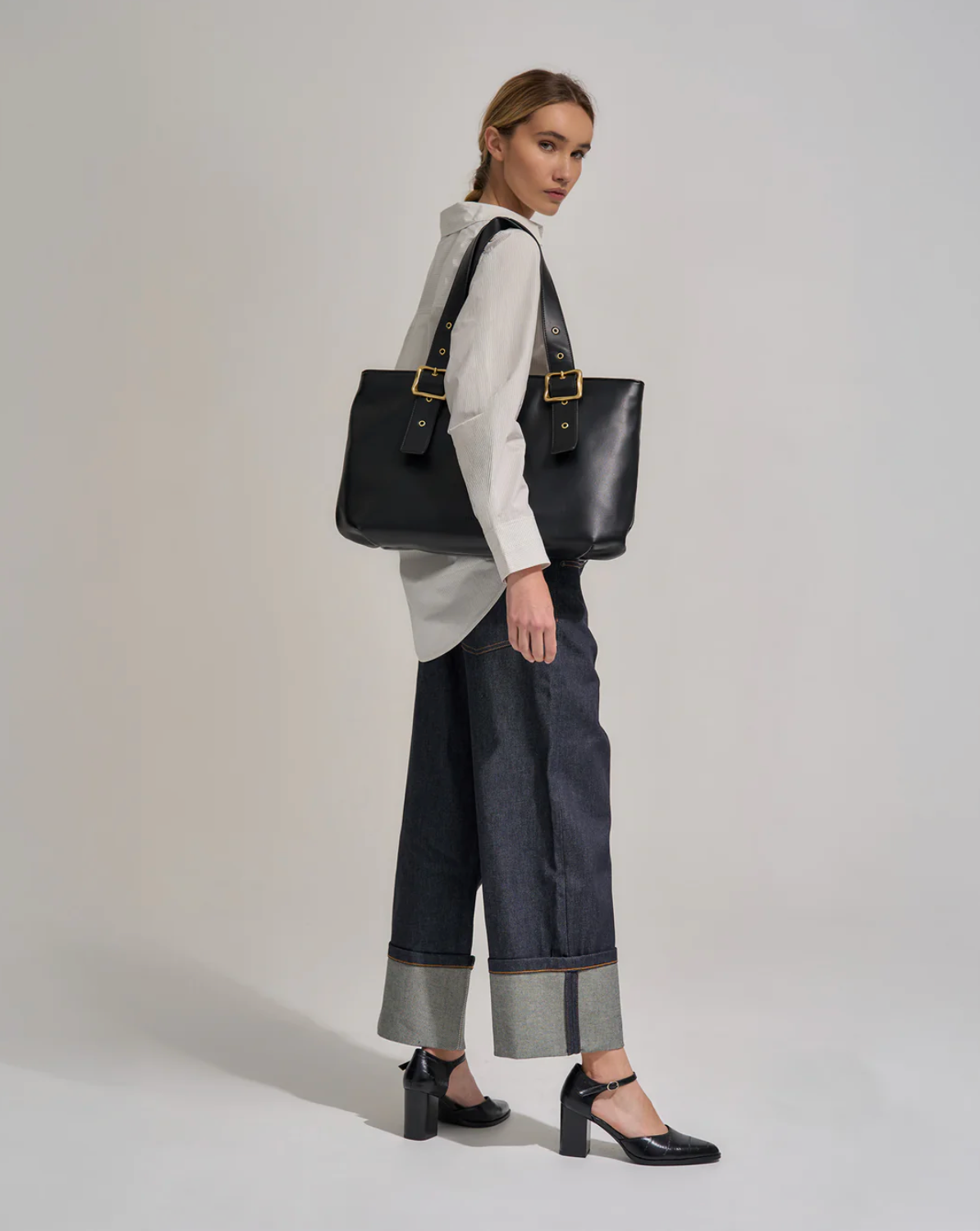 Everyday East-West Weekender Bag, Black