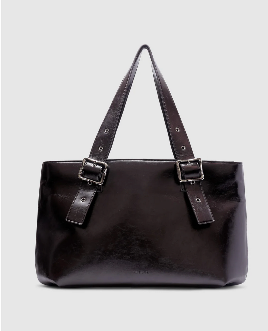Everyday East-West Weekender Bag, Burnt Coffee
