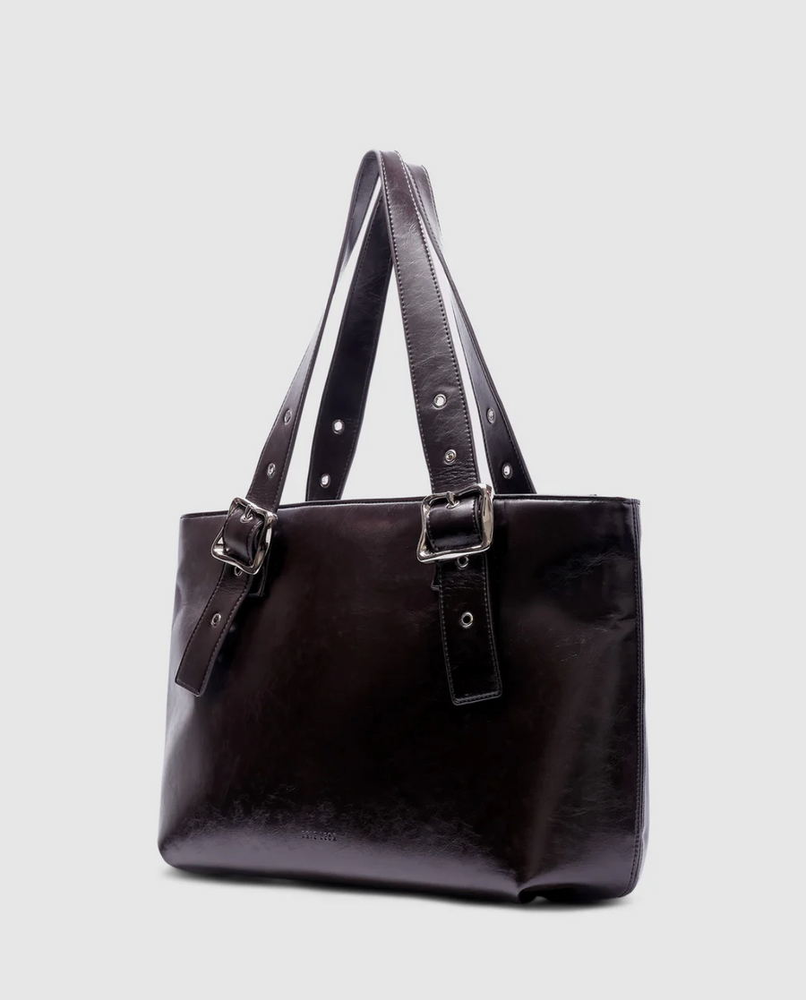 Everyday East-West Weekender Bag, Burnt Coffee