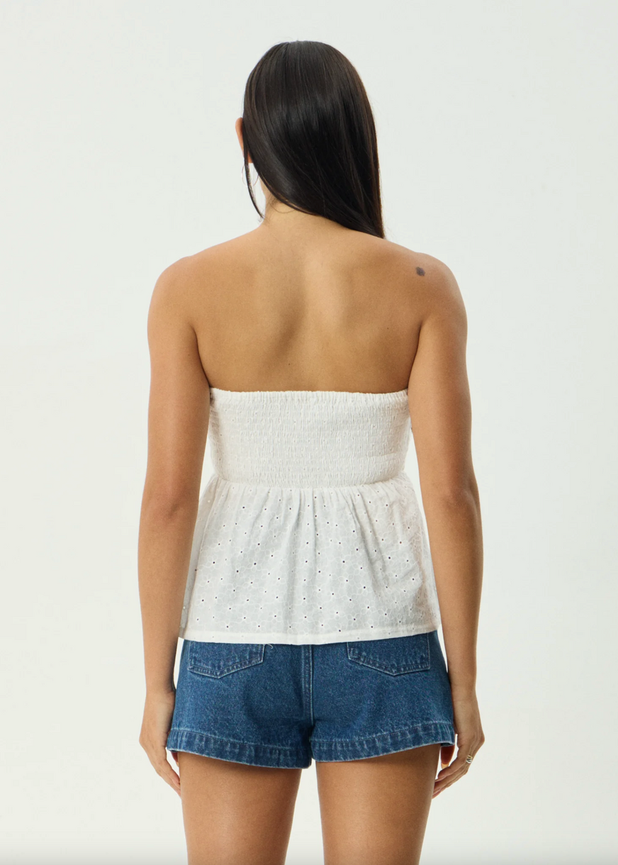 Kindred Strapless Top - White