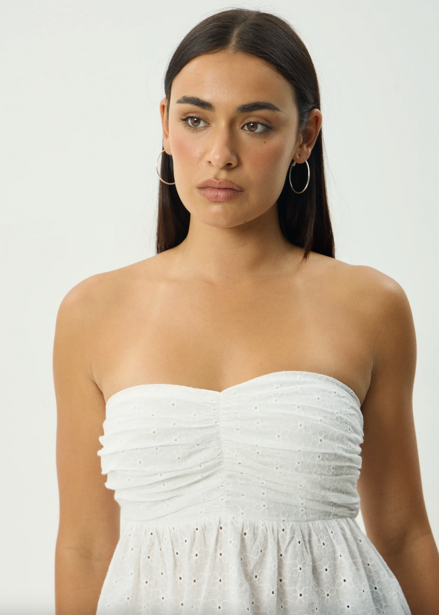 Kindred Strapless Top - White