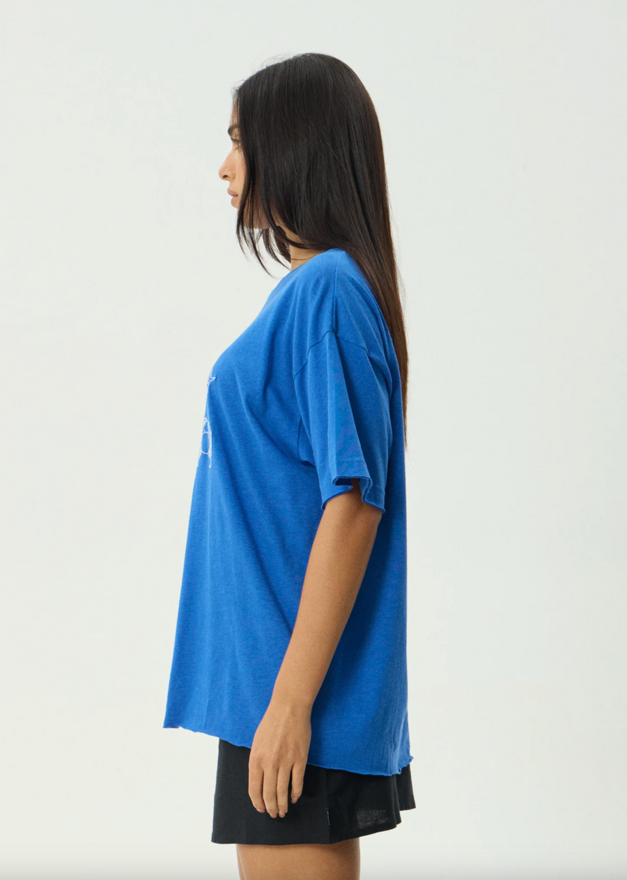 Sunbake Oversized Tee - Marina