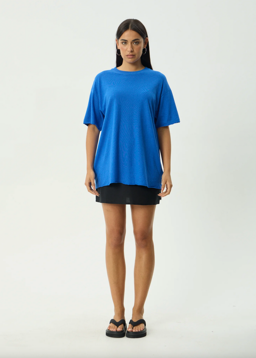 Slay Oversized Tee - Marina