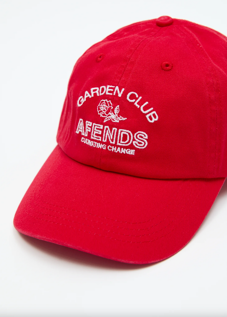 Cultivate Panelled Cap - Tomato