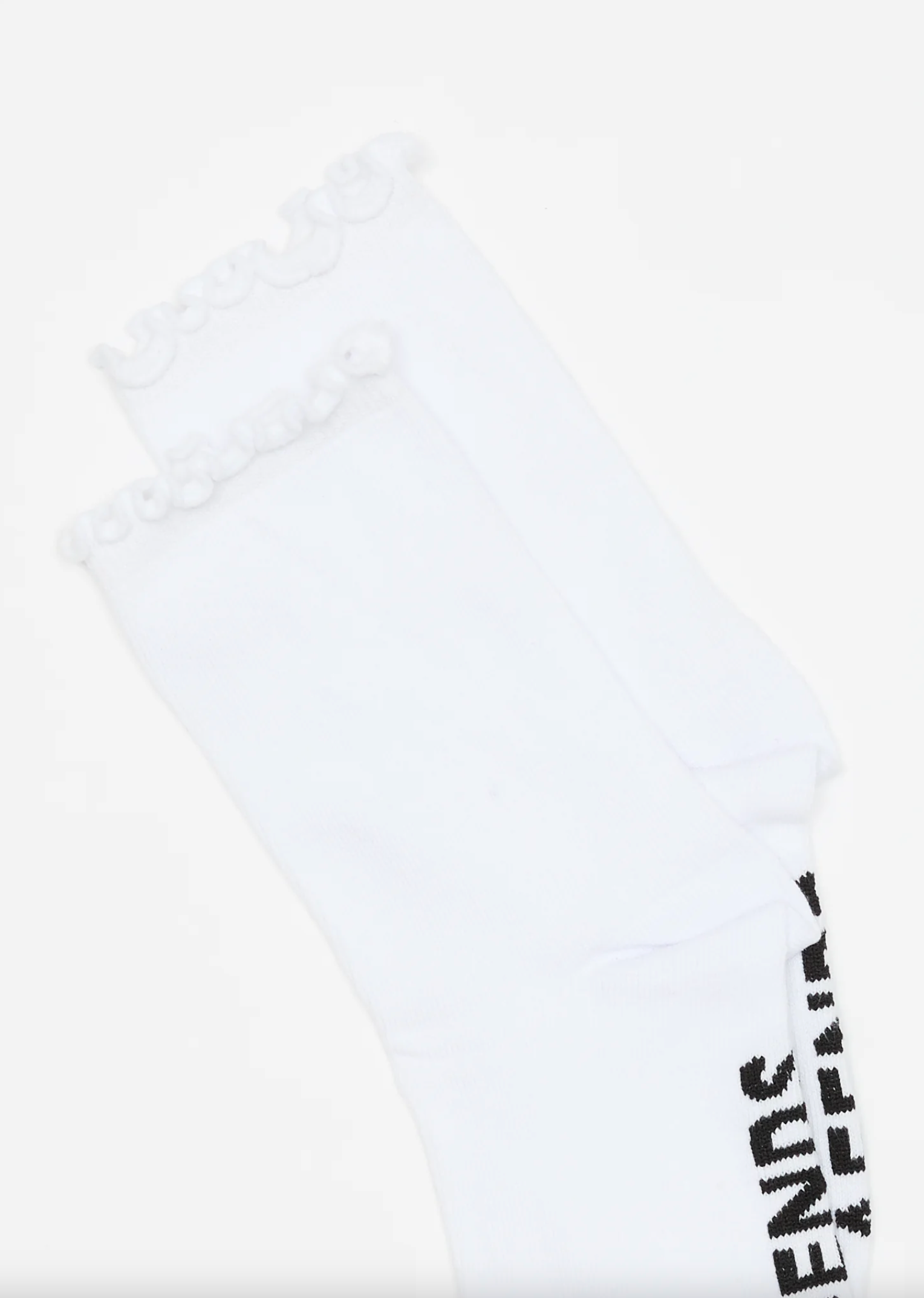 Frill Seeker Socks Two Pack - Pink/White