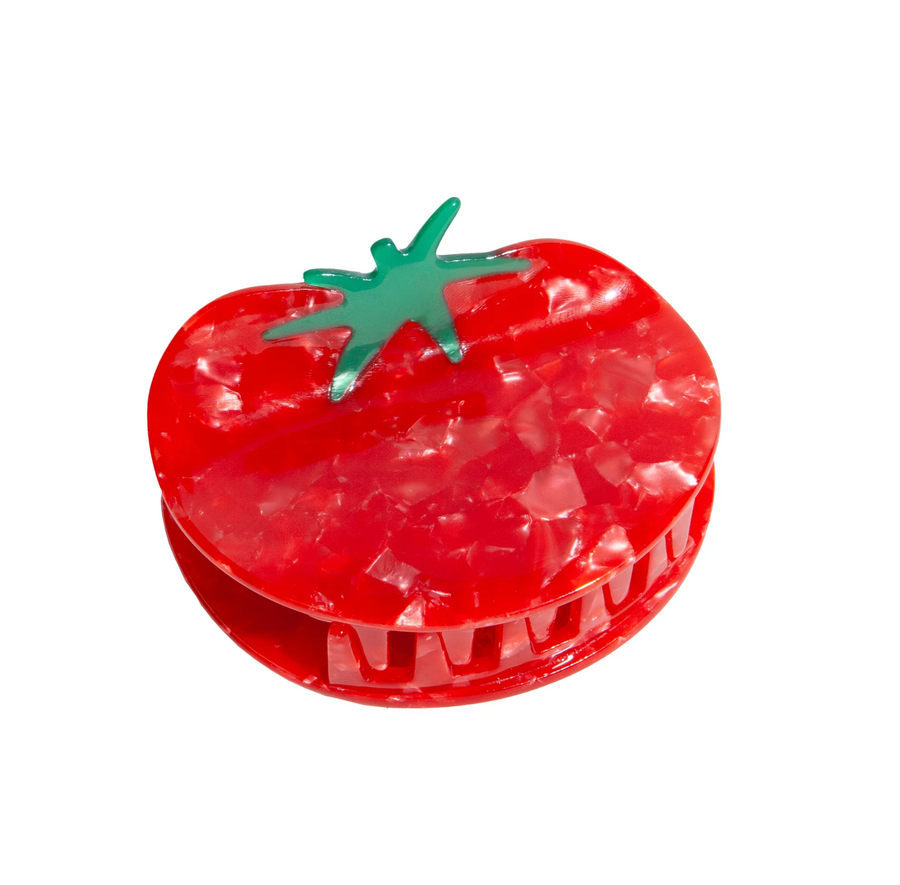 Tomato Hair Claw Clip