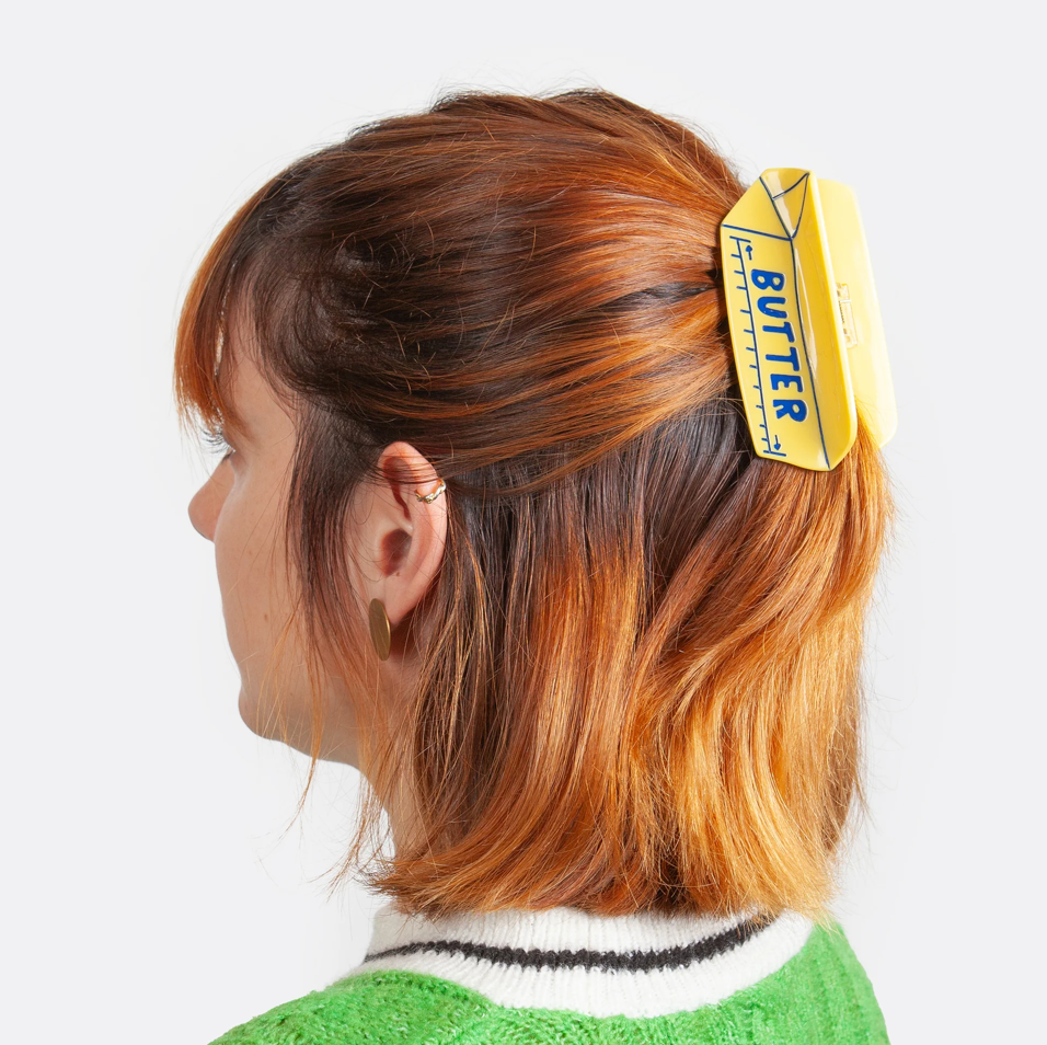 Butter Hair Claw Clip