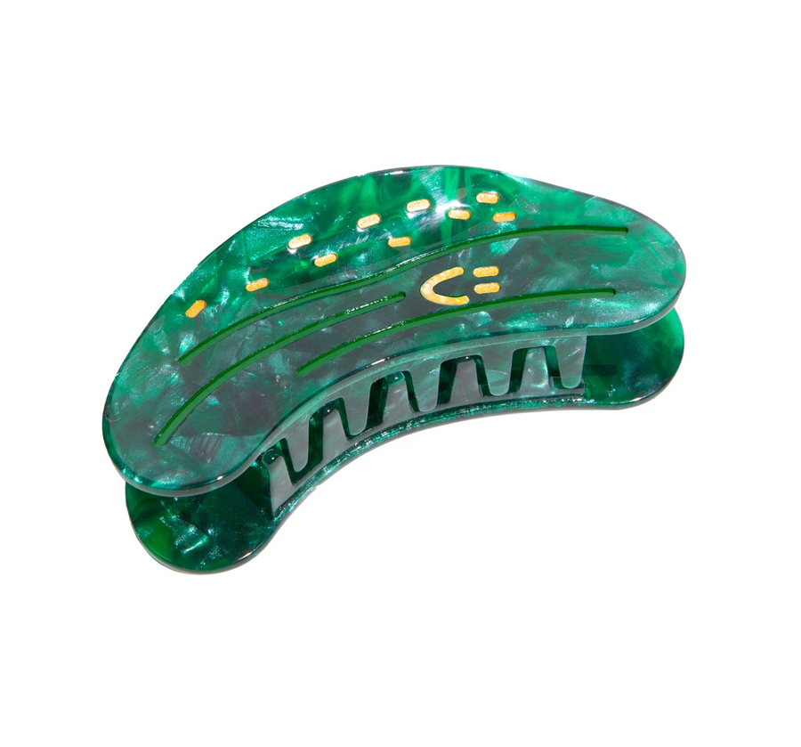 Pickle Hair Claw Clip