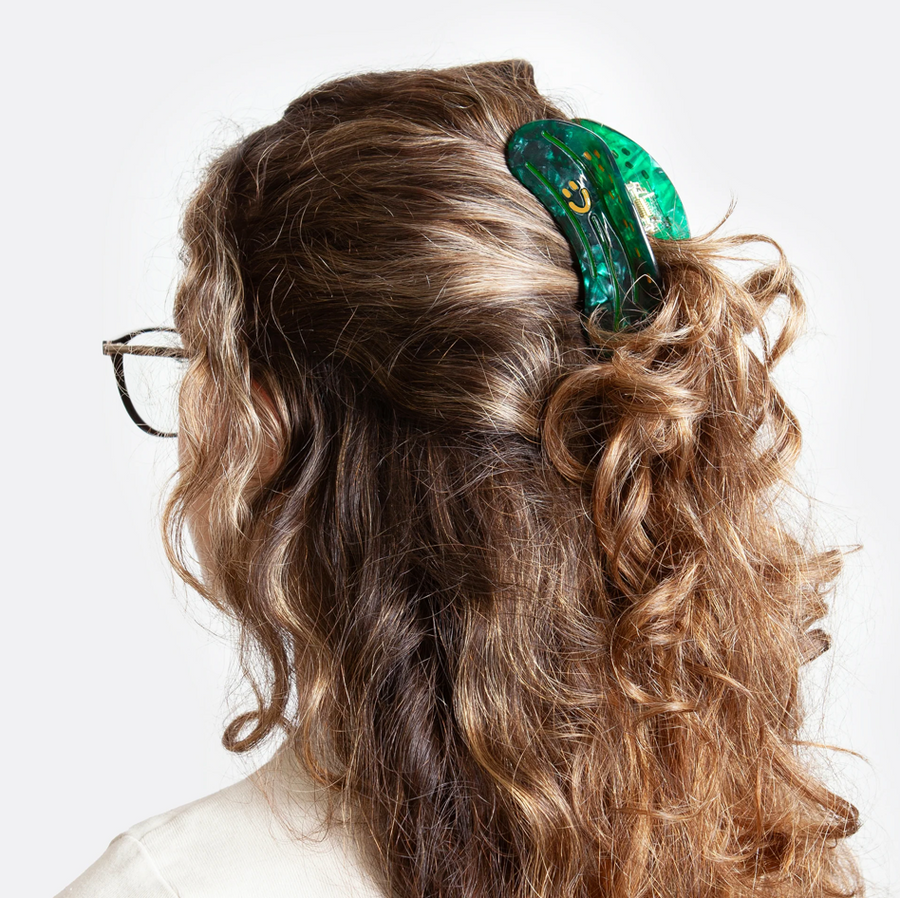 Pickle Hair Claw Clip