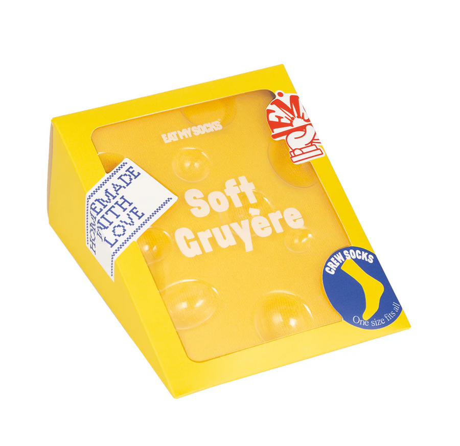 Soft Gruyere Cheese Socks