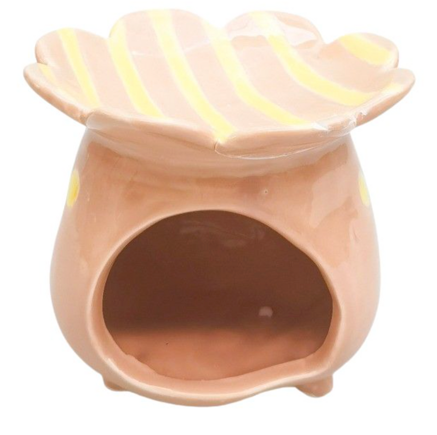 Halcyon Oil Burner - Peach & Yellow