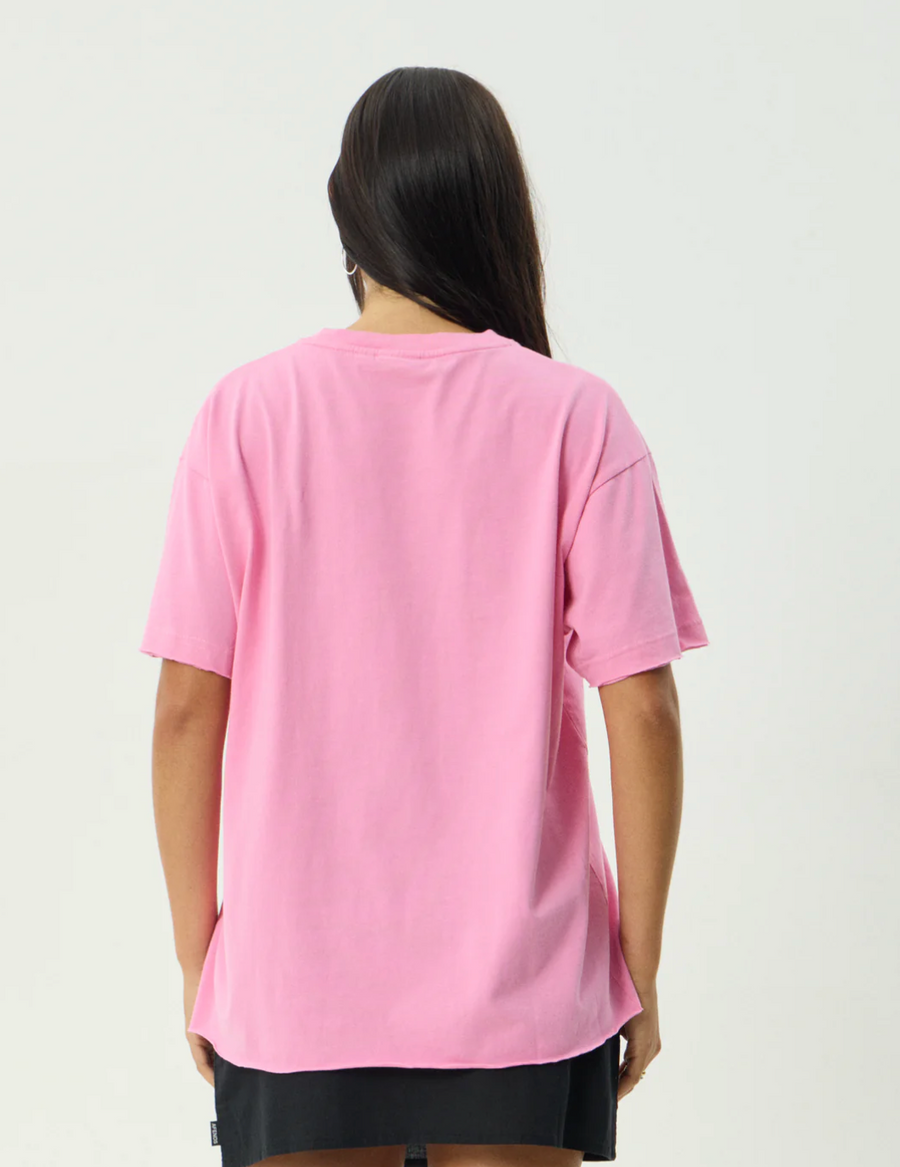 Amalfi Oversized Tee - Pink