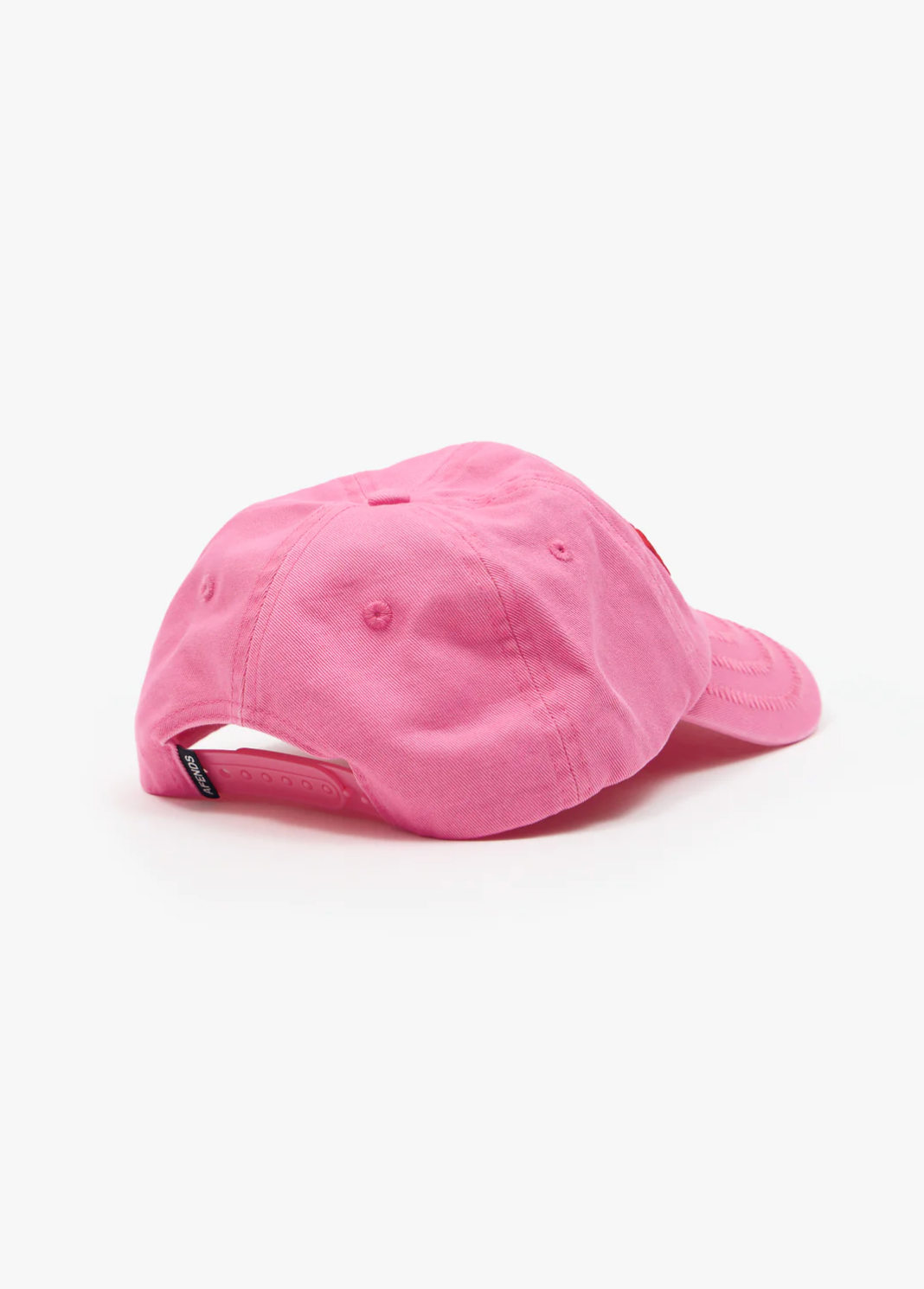 Abiza Recycled Six Panel Cap - Vintage Pink