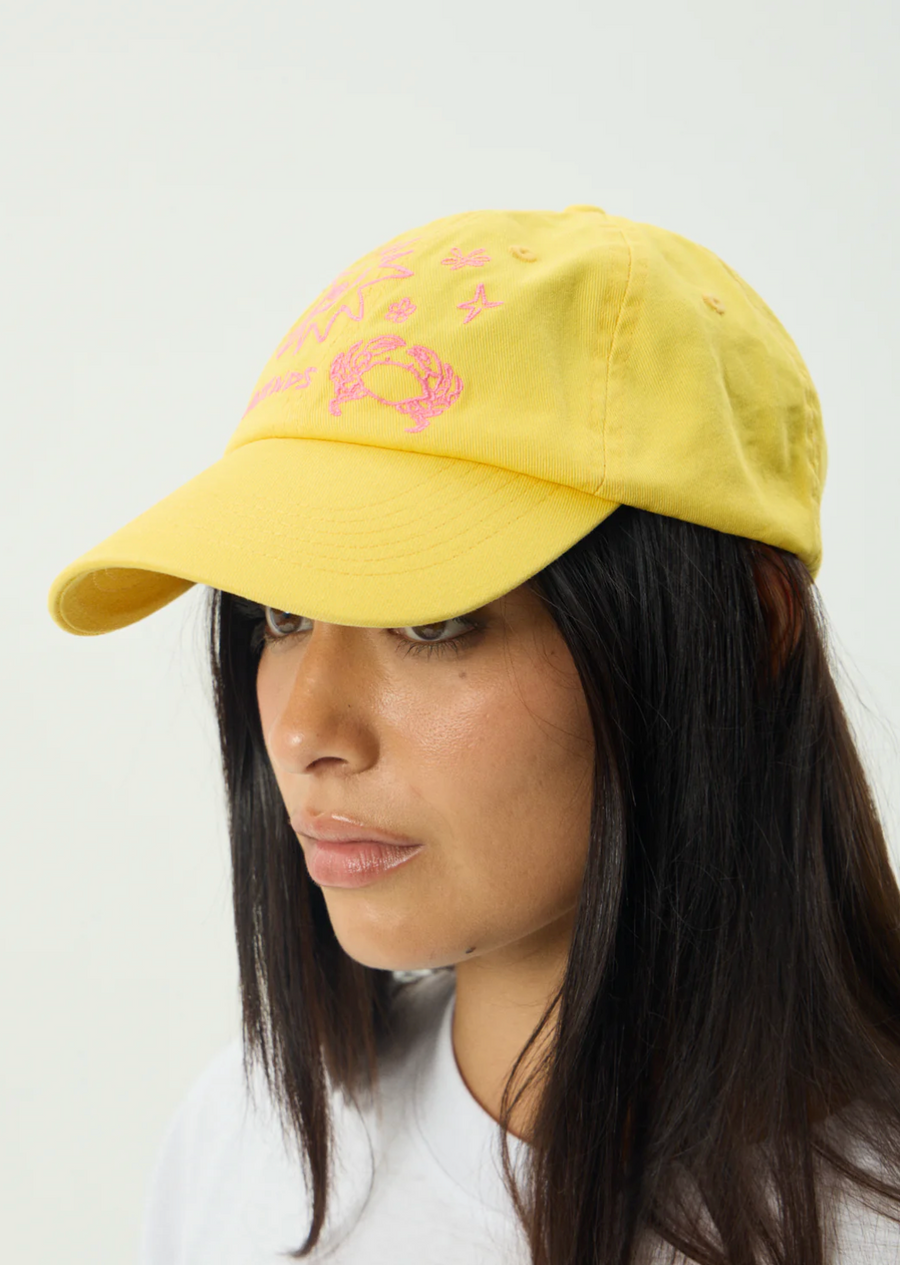 Sunbake Recycled Panelled Cap - Lemon