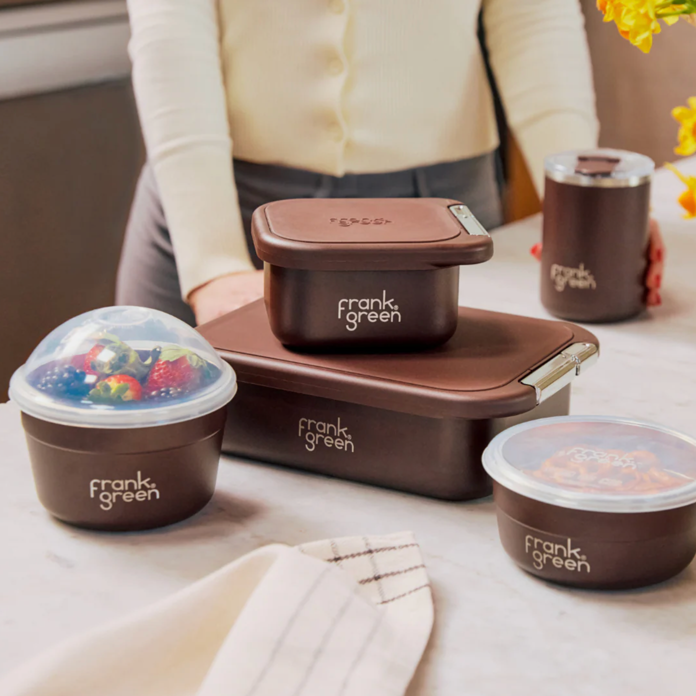 Duo Pack To Go Ceramic Bowl - Small