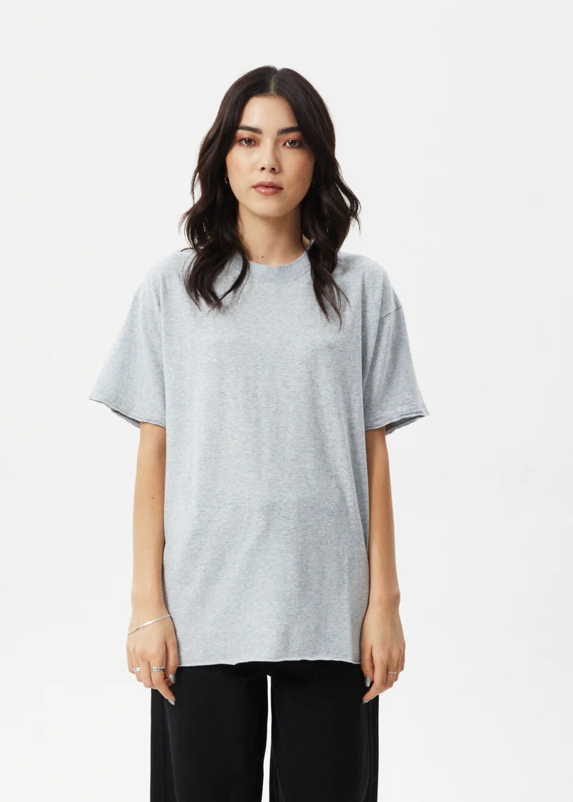 Slay Oversized Tee - Shadow Grey