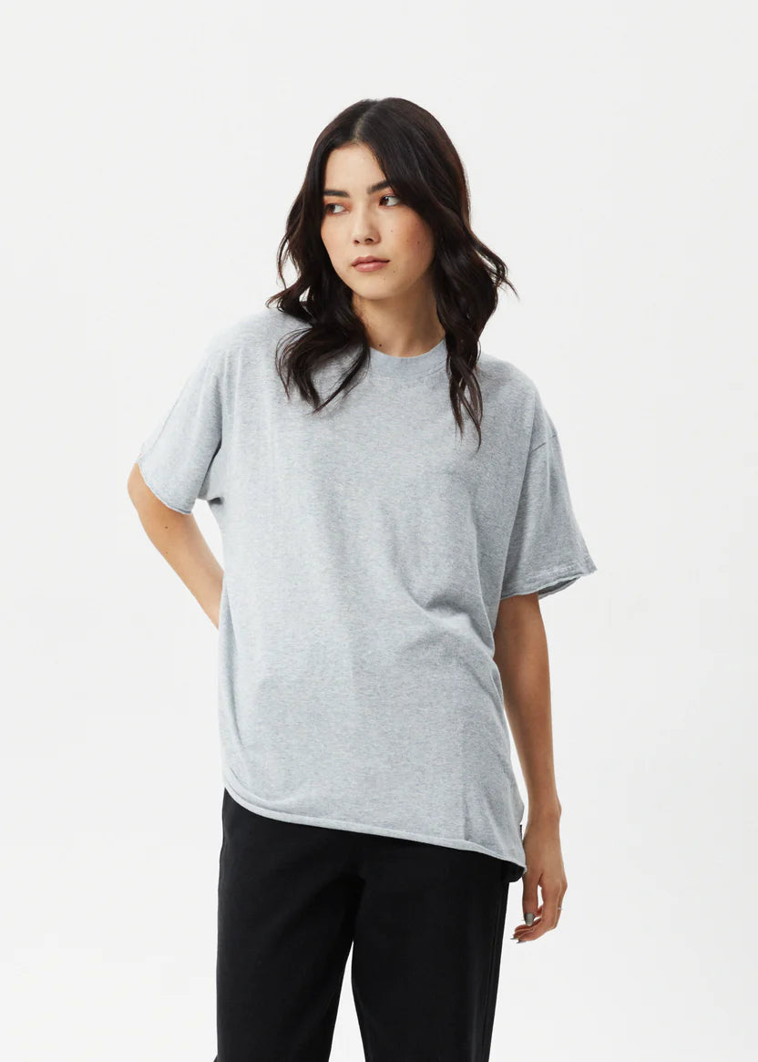 Slay Oversized Tee - Shadow Grey