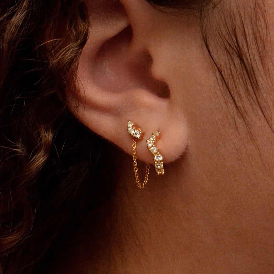 Ebb Huggie Earrings