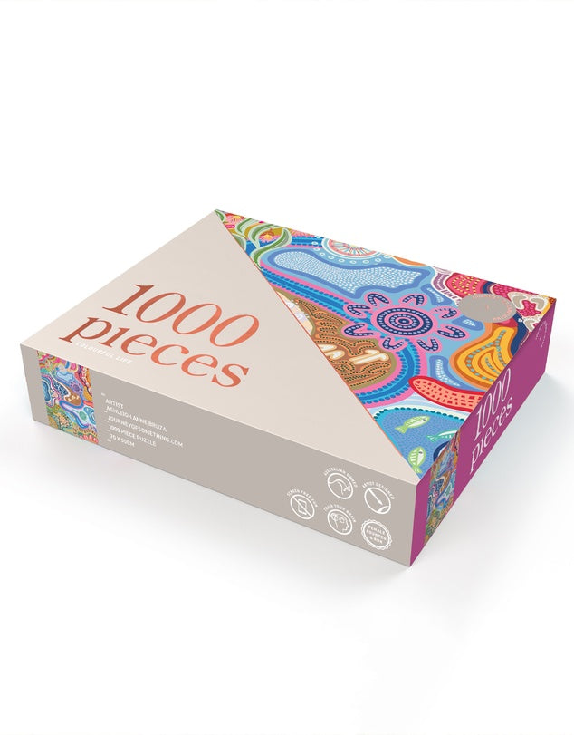 1000 Piece Puzzle - Colourful Life