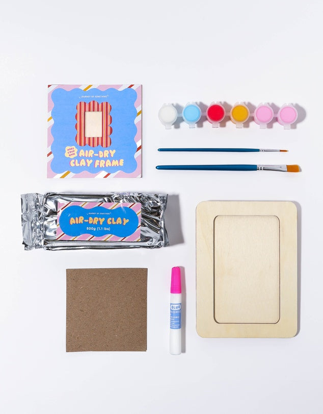 Make Your Own Air Dry Clay Frame