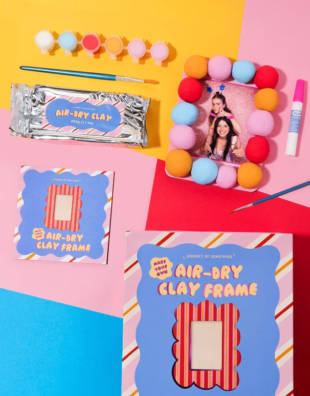 Make Your Own Air Dry Clay Frame