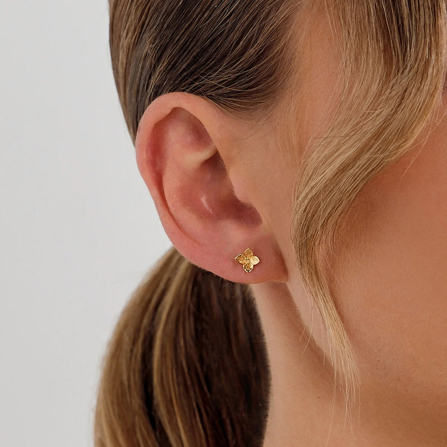 Hydrangea Stud Earrings