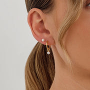 4mm Freshwater Pearl Stud Earrings