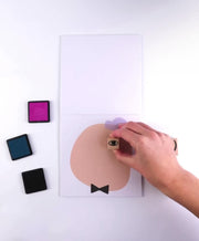 Wooden Stamp Kit - Cool Faces