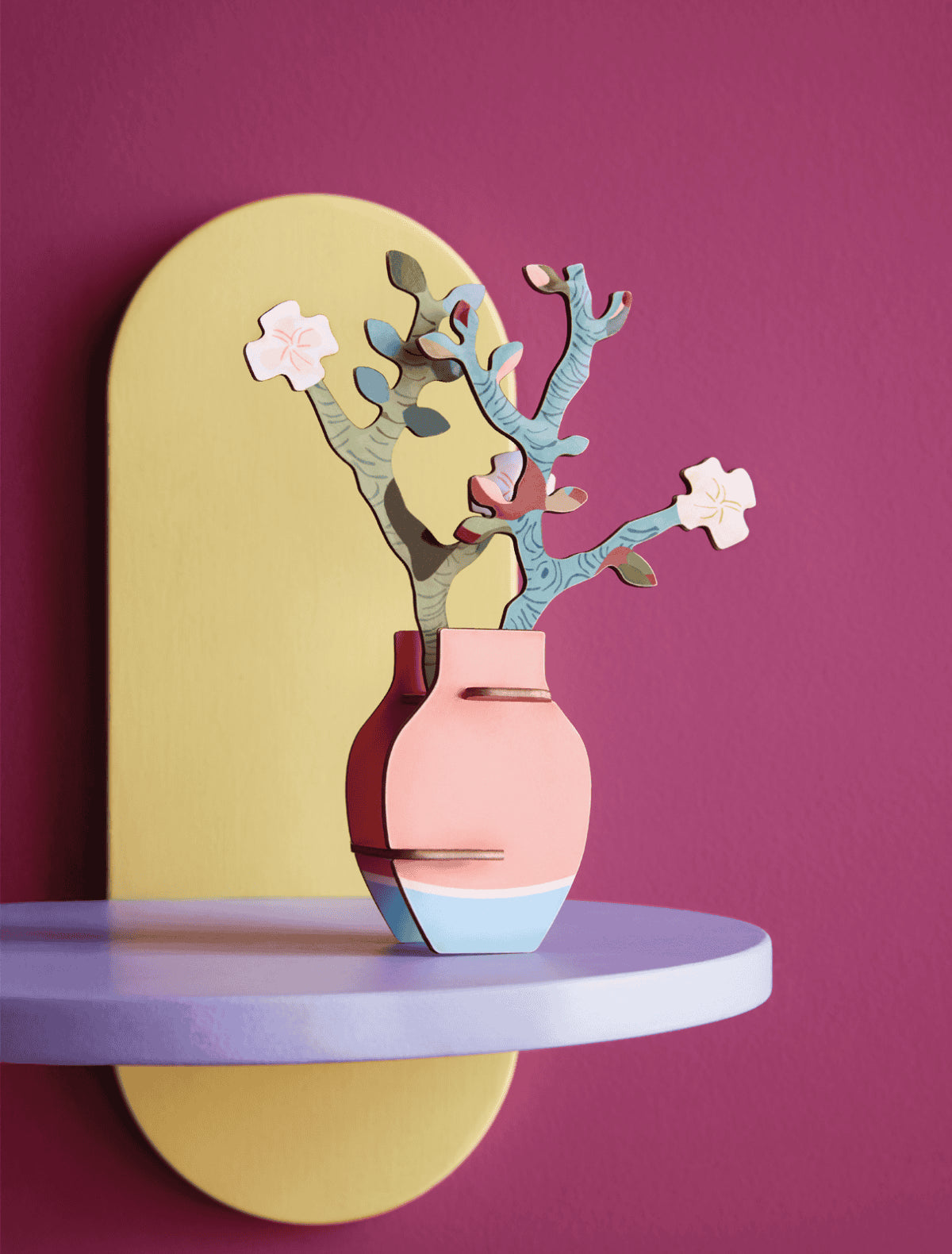 Pop Out Card, Van Gogh Almond Blossom